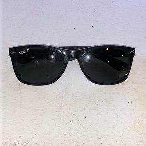 Ray Ban polarized black sunglasses